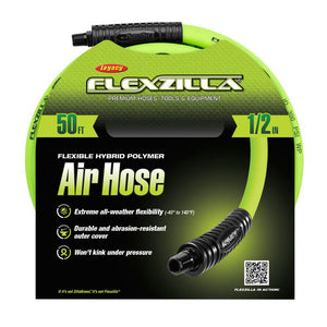 Flexzilla Pro Air Hose 1/2in x 250ft plastic spool ZillaGreen
