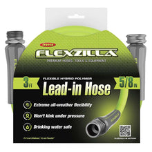 Flexzilla Garden Lead in Hose 5/8in x 3ft 3/4in   11 1/2 GHT Fittings