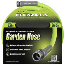 Flexzilla Garden Hose 5/8in x 25ft 3/4in   11 1/2 GHT Fittings