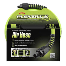 Flexzilla Pro Air Hose 3/8in x 100ft w/ ColorConnex Coupler  Plug Type D Red