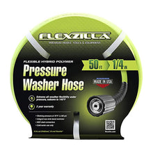 Flexzilla Pressure Washer Hose 1/4" x 50’ M22 Fittings 3-Piece Merch&iser