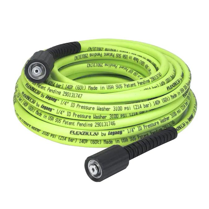 Flexzilla Pressure Washer Hose 1/4in x 50’ M22 Fittings