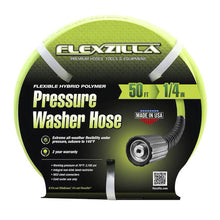Flexzilla Pressure Washer Hose 1/4in x 50’ M22 Fittings