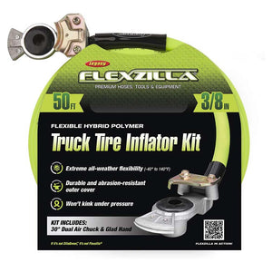 Flexzilla Truck Tire Inflator Kit w/ 3/8in x 50ft Hose