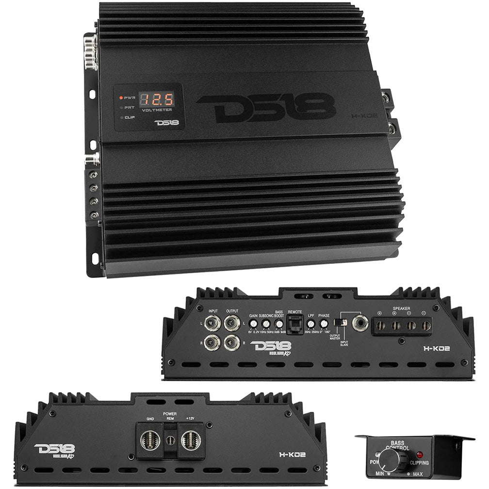 DS18 2021 HOOLIGAN KO Spl Series 1-Channel Monoblock Amplifier