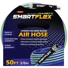 SmartFlex Air Hose 3/8in x 50ft 1/4in MNPT Fittings