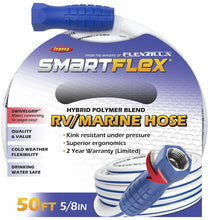 SmartFlex RV/Marine Hose 5/8in x 50ft 3/4in   11 1/2 GHT Fittings