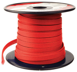 Installation Solution Expandable Braided Sleeve Red 3/4"