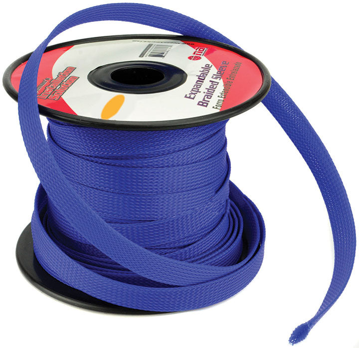 Installation Solution Expandable Braided Sleeve Blue 1/4