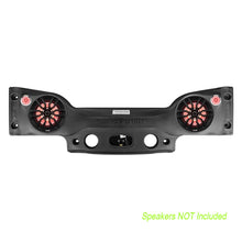 DS18 Empty Overhead Bar System for JK/JKU  Jeeps (2) 8" Speakers (2) Tweeters - Black