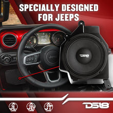 DS18 Dash Enclosure Upgrade with 6.5" Neo Mid-Range for Jeep JL/JLU and JT - Left and Right