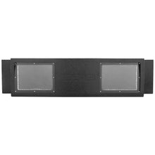 DS18 Vented Down-Firing Dual 12" Enclosure for Jeeps with Acrylic Windows & LED Illumination