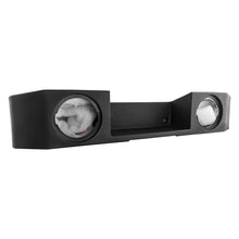 DS18 Empty Under Seat Speaker Box for Jeep Gladiator JT (2) 6.5" Speakers - Black