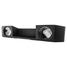 DS18 Empty Under Seat Speaker Box for Jeep Gladiator JT (2) 6.5" Speakers - Black