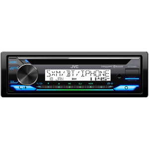 JVC CD Receiver for Marine with Bluetooth Front USB and AUX Input