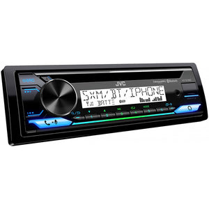JVC CD Receiver for Marine with Bluetooth Front USB and AUX Input