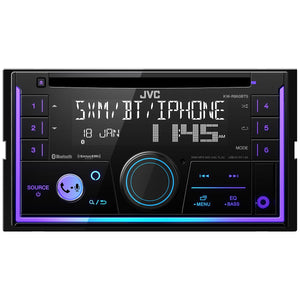 JVC Double DIN CD Receiver with iPhone Support Bluetooth & USB Input