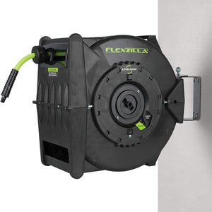 Flexzilla Retractable Air Hose Reel with Levelwind Technology 3/8" x 75'