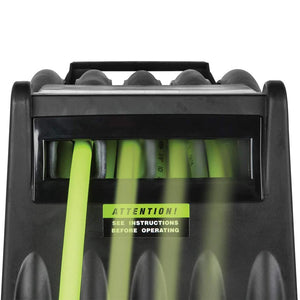 Flexzilla Retractable Air Hose Reel with Levelwind Technology 1/2" x 50'