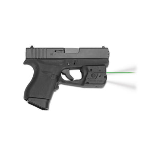 Crimson Trace Laserguard Pro with a Tactical Flashlight for Glock 42 & 43 Green Laser