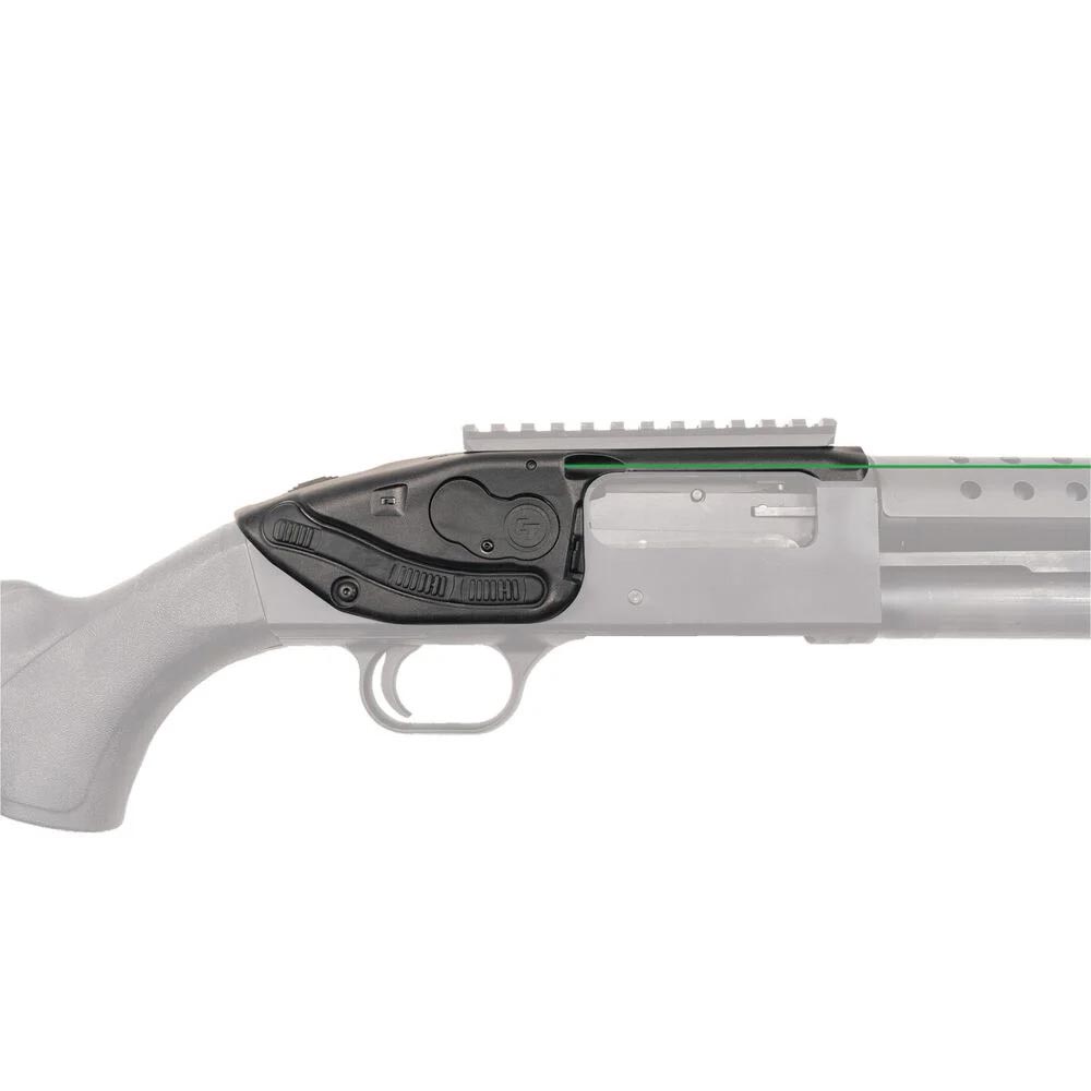 Crimson Trace Lasersaddle Laser Sight for Mossberg 500 & 590 Series Shotguns & Shockwave Green Lase