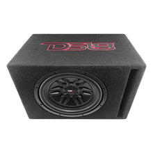 DS18 Bass Package 1 X SLCMD12 In a Ported Box with S15001RD Amplifier and 4GA Amp Kit 500 Watts