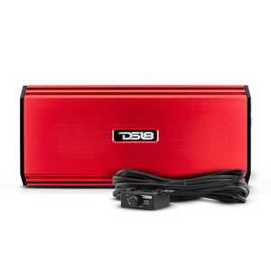 DS18 Bass Package 1 X SLCMD12 In a Ported Box with S15001RD Amplifier and 4GA Amp Kit 500 Watts