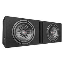 DS18 Bass Package 2 X SLCMD12 In a Ported Box with S15001RD Amplifier and 4GA Amp Kit 1000 Watts