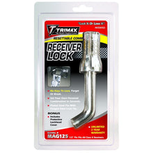 Trimax 1/2" Resettable Combination Receiver Lock
