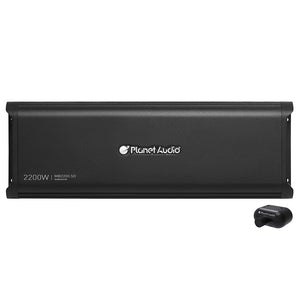 Planet Audio Mini Bang Series Amplifier 2200 Watts Max Five Channel Digital