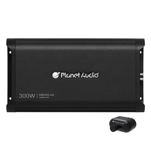 Planet Audio Mini Bang Series Amplifier 300 Watts Max Four Channel Digital