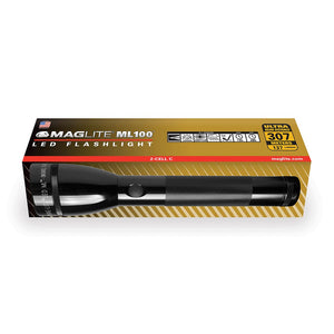 MAGLITE LED 2-Cell C Flashlight Black