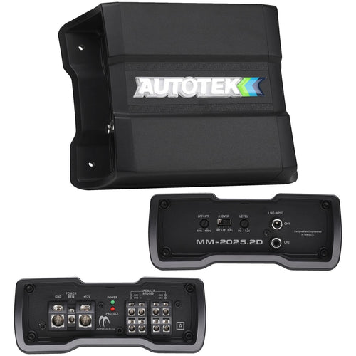 Autotek Mean Machine Compact D Class Amplifier 2000 Watts 2 Channel