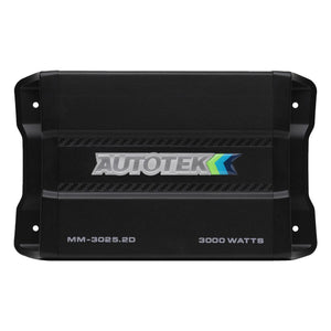 Autotek Mean Machine Compact D Class Amplifier 3000 Watts 2 Channel