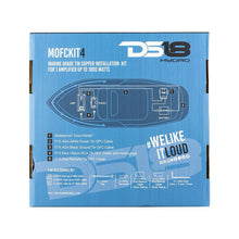 DS18 Marine Amplifier Wiring Kit 4 Gauge