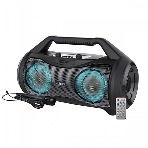 Axess Portable Bluetooth Dual 3” Speakers & 5.25