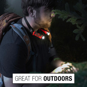 EZRED ANYWEAR Rechargeable Neck Light for Hands-Free Lighting