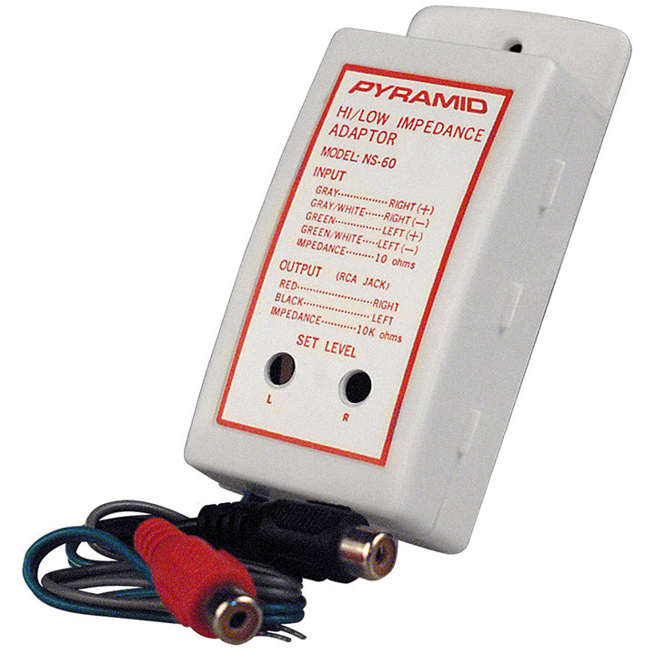 PYRAMID - RCA LINE LEVEL CONVERTOR – bigcarstereo