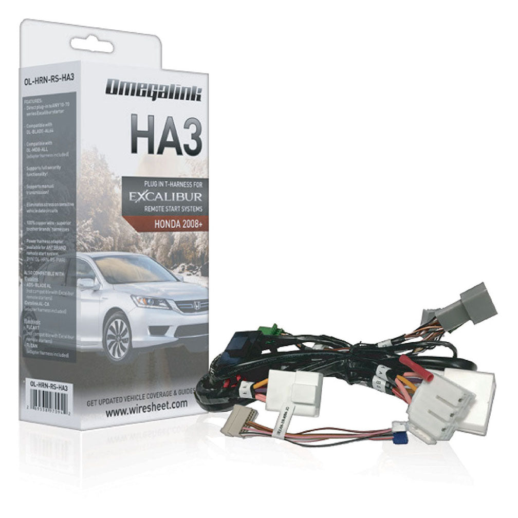 Omegalink Plug&Play HarnessCovers Select Acura & Honda Standard Key 2008+