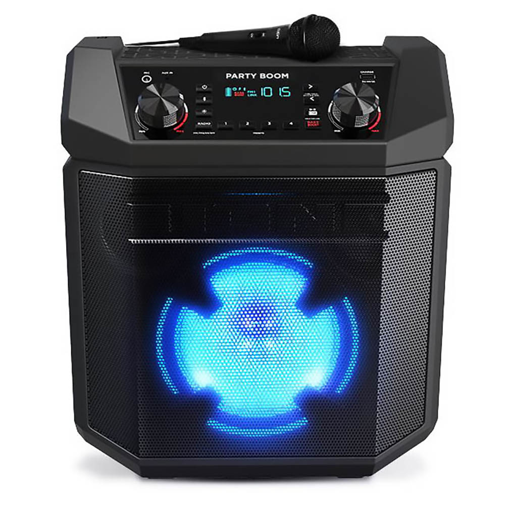 Ion High-Power Rechargeable Speaker With Lights
