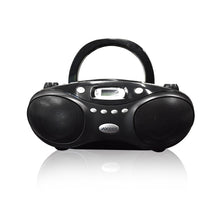 Axess Portable Thunder Blast CD Bluetooth Boombox Black