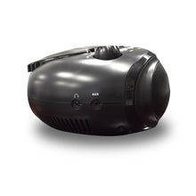 Axess Portable Thunder Blast CD Bluetooth Boombox Black