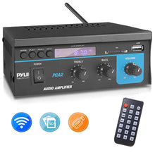 Pyle Mini 2 Channel 80 Watt Amplifier with Bluetooth