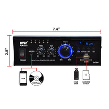 Pyle mini 2CH amplifier with USB