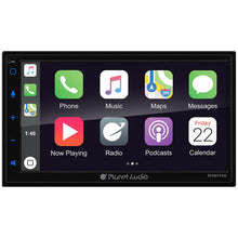 Planet Audio Double Din 6.75" Mechless Apple Car Play/Android Auto/AM/FM/USB/Aux/Bluetooth