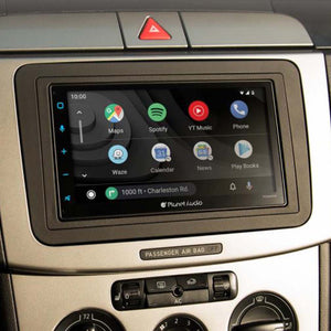 Planet Audio Double Din 6.75" Mechless Apple Car Play/Android Auto/AM/FM/USB/Aux/Bluetooth