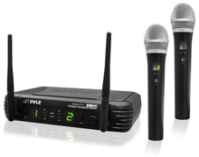 Pyle Pro 2CH UHF wireless handheld mic system