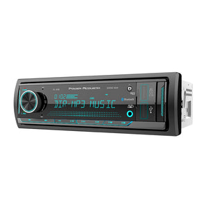 Power Acoustik Mechless Single DIN Media Receiver with Bluetooth and Dual USB