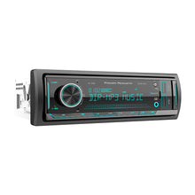 Power Acoustik Mechless Single DIN Media Receiver with Bluetooth and Dual USB