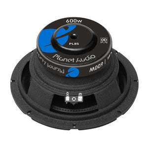 Planet Audio 8" Woofer - 600W Max Single 4 Ohm Voice Coil